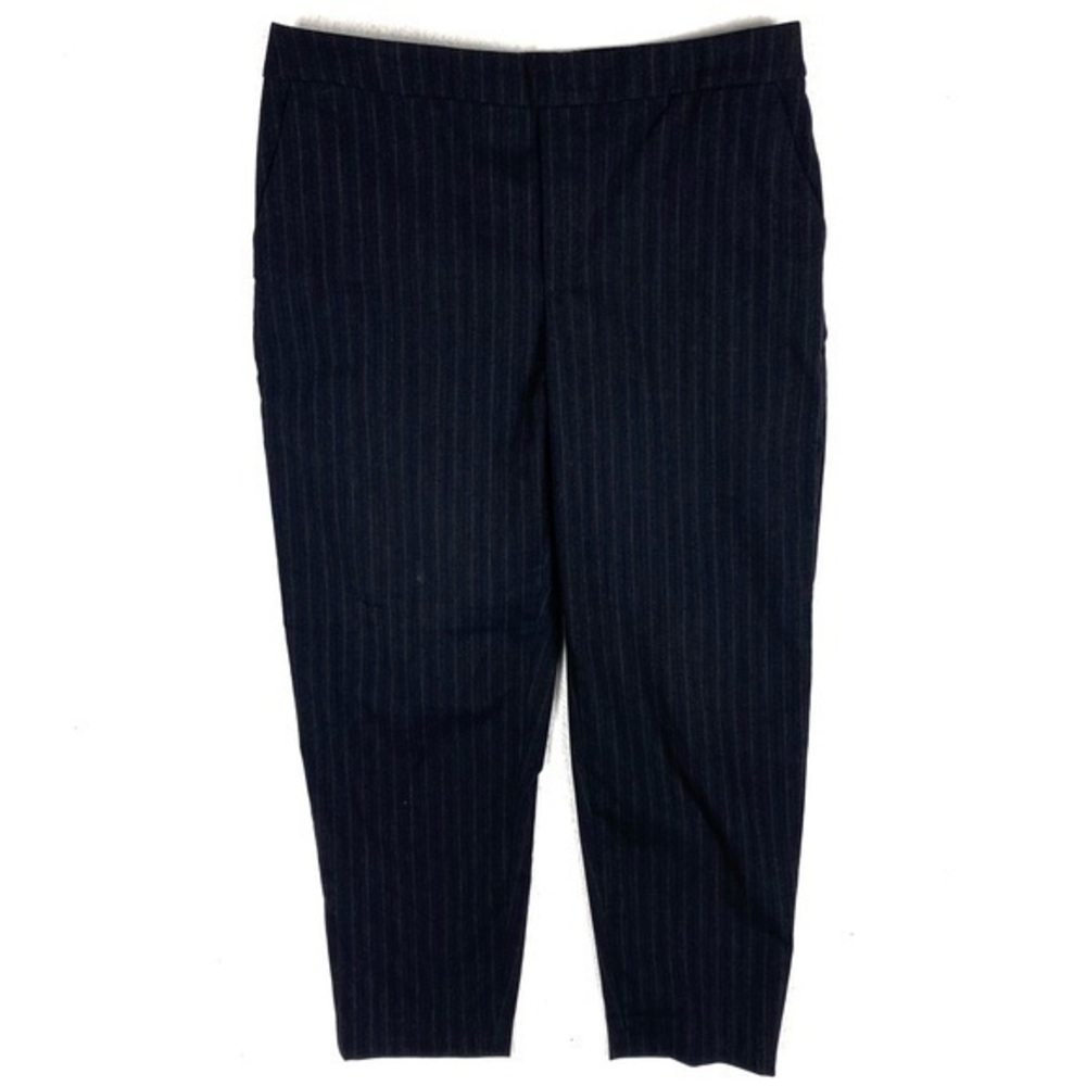 Banana Republic Striped‎ Tapered Leg Pull-On Pant